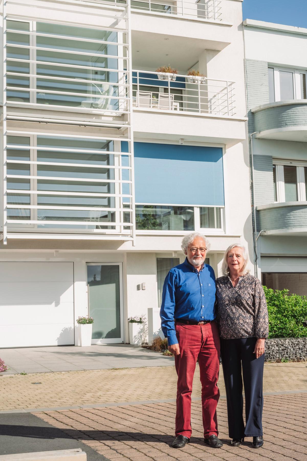 Peter Vanacker, zijn vrouw en zijn bijna passieve woning