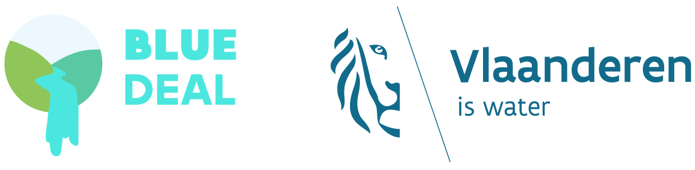 Logo Blue Deal en Vlaamse Overheid