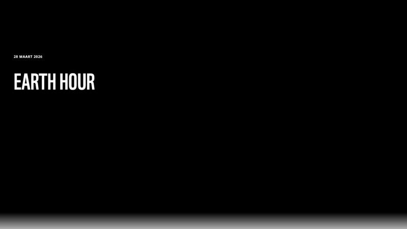 Earth Hour 2026